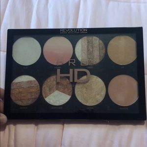revolution pro HD highlighter palette
